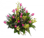 Arrangement of cut flowers