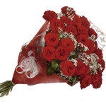 Bouquet of 25 Red Roses