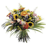 bouquet of mixed cut flowers