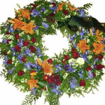 Wreath with Ribbon